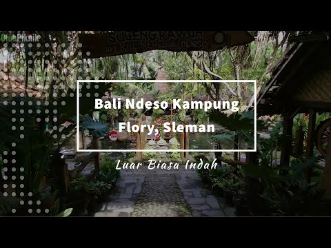 Bali Ndeso Kampung Flory &amp; Taman Selfie, Sleman: Bagus Banget!