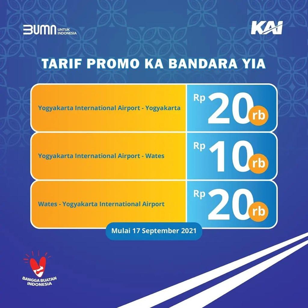 Mencoba Kereta Bandara YIA