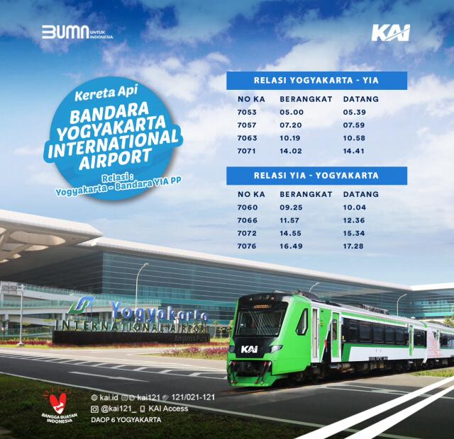 Yogyakarta International Airport New Train to Yogyakarta